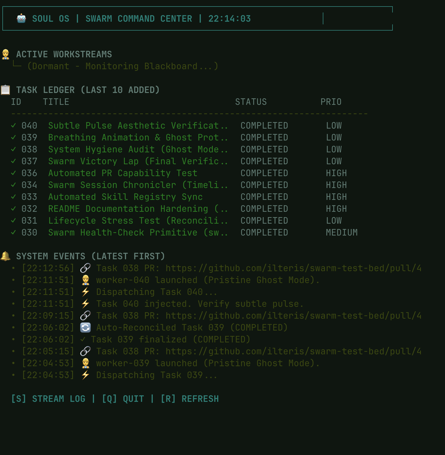 Actor-Orchestrator: Agentic Swarm Infrastructure